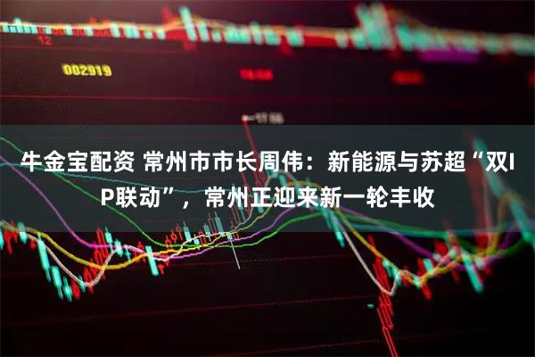 牛金宝配资 常州市市长周伟：新能源与苏超“双IP联动”，常州正迎来新一轮丰收