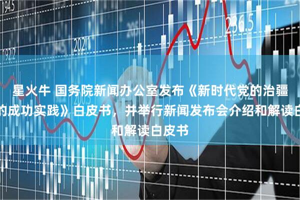 星火牛 国务院新闻办公室发布《新时代党的治疆方略的成功实践》白皮书，并举行新闻发布会介绍和解读白皮书