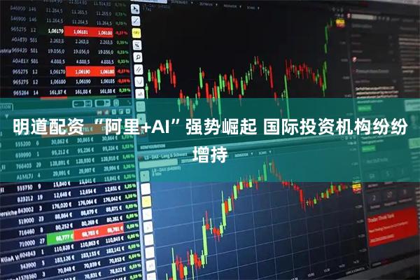 明道配资 “阿里+AI”强势崛起 国际投资机构纷纷增持