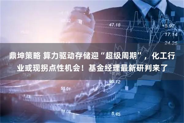 鼎坤策略 算力驱动存储迎“超级周期”，化工行业或现拐点性机会！基金经理最新研判来了